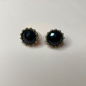 Black/Gold Studs